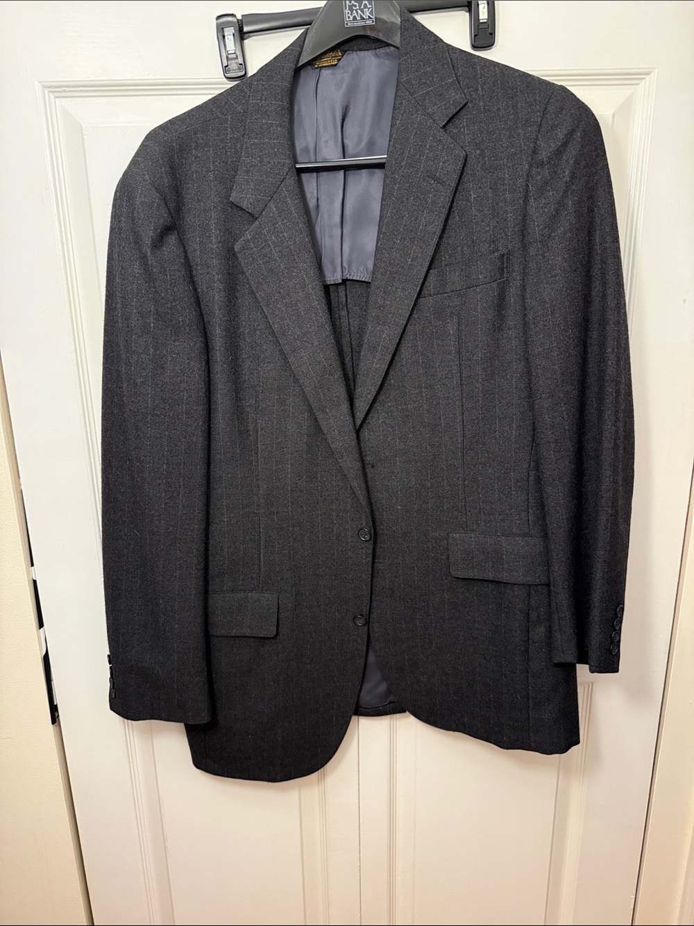 Men's Charcoal Gray Two-Button Blazer and pants (southwick by Paul Stuart)